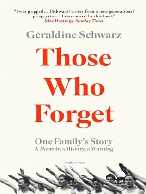cover image of Those Who Forget